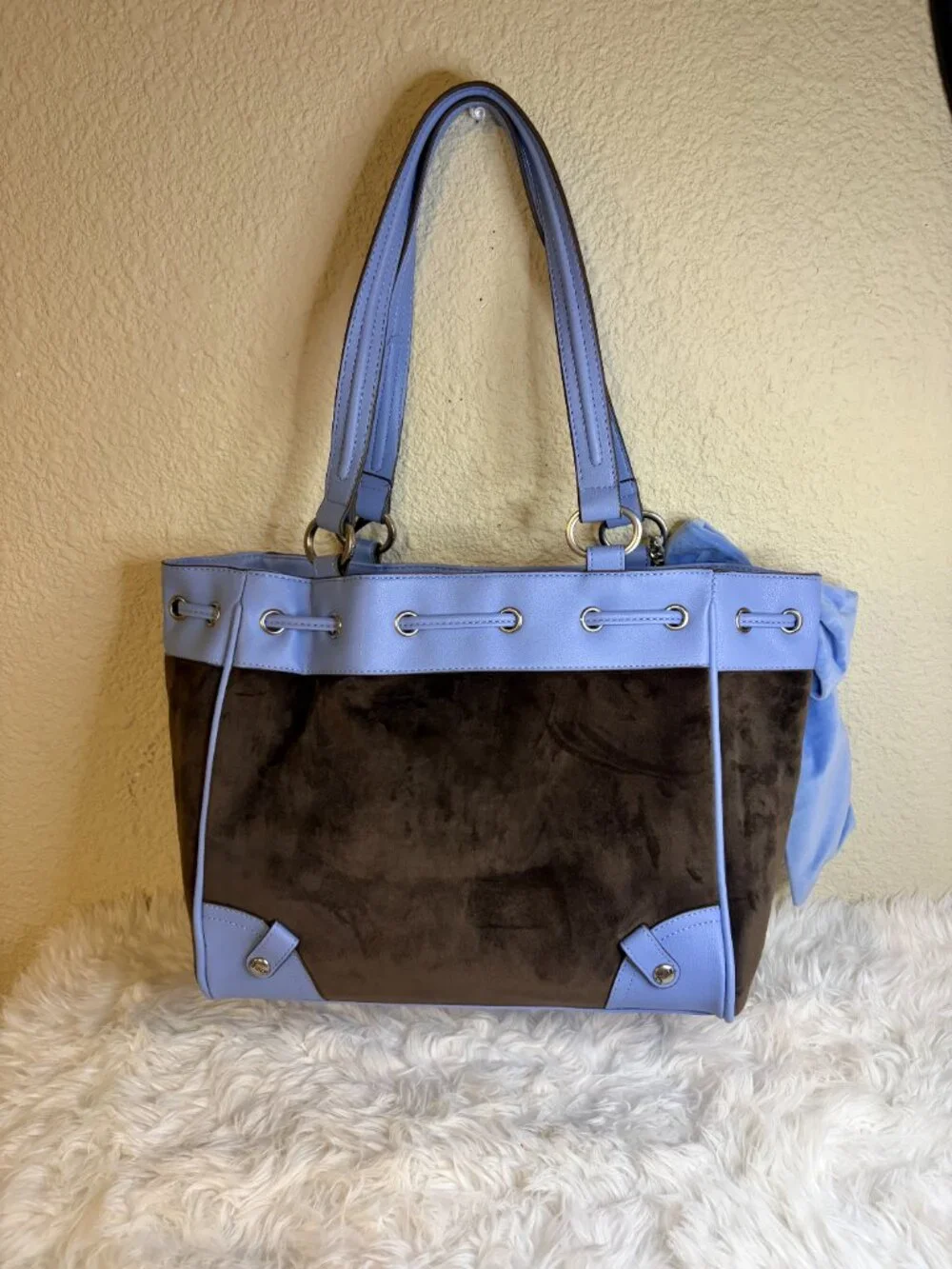 Juicy Couture Classic Scottie Dogs Daydreamer Chocolate Bel Air Blue NWT